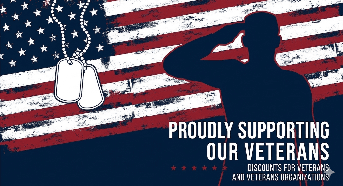 CMR Web Development proudly supports veterans and veterans organizations with special discounts.